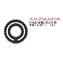 Anneau pénien double stimulation pénis & testicules DORCEL "Dual Ring"
