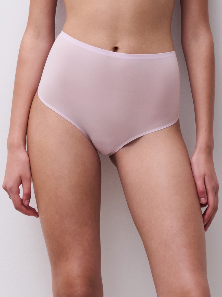 Culotte taille haute invisible TU CHANTELLE "SoftStretch" C26470 - Mauve 027