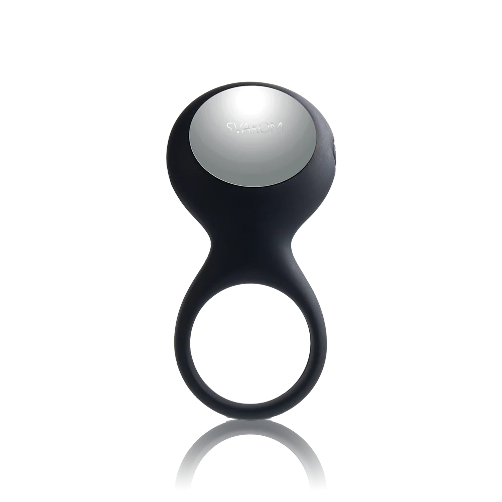 Anneau pénien vibrant SVAKOM "Tyler" - Noir