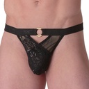 String sexy pour homme WOH "G-String Pure Seduction" - Noir