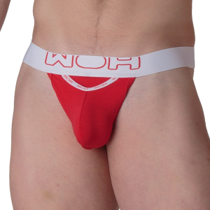 String sexy pour homme WOH "G-String Sexy Fun" - Rouge (M)