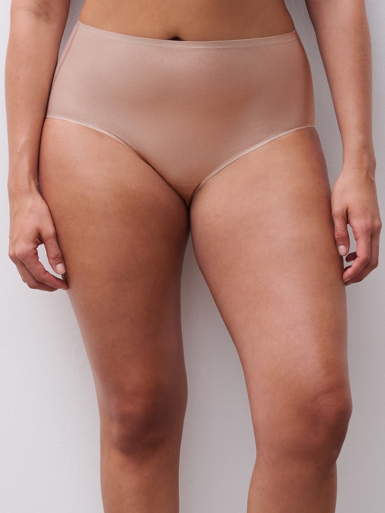 Culotte taille haute stretch invisible CHANTELLE "SoftStretch" C11DC7 - Eclat Doré D96