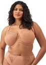 Soutien-gorge avec armatures en spécial poches profondes ELOMI "Zarla" EL302505 - Café au Lait CAT