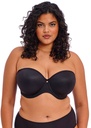 Soutien-gorge bandeau coque armatures ELOMI "Smooth" EL4300 - Noir BLK