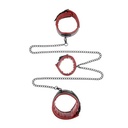Attaches cou, poignets & chevilles  SPORTSHEETS - SEX & MISCHIEF "Saffron Chained & Tamed" 104878
