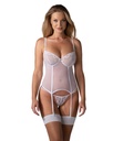 Guêpière transparente sexy & string 2 pièces OBSESSIVE "Alissium" 116534
