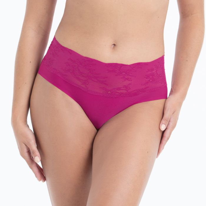 Slip taille haute ANITA "Essential Lace" 1304 - Candy Pink 