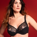 Soutien-gorge armaturé classique emboitant LOUISA BRACQ "Esperanza" 514-01 - Noir NR0
