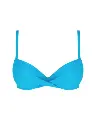 Haut de Bikini avec armatures avec coques ANTIGEL "La Chiquissima" EBB4314 - Bleu Azure 5319