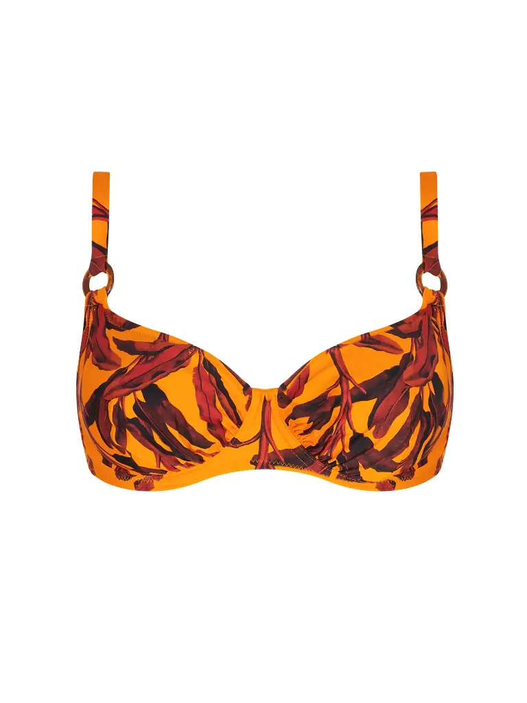Haut de Bikini corbeille ANTIGEL "La Melanesia" FBB3659 - Jaune Banane 12073