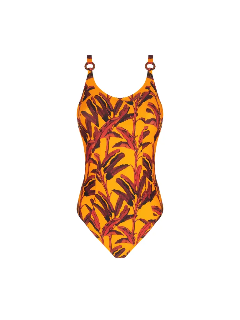 Maillot avec armatures ANTIGEL "La Melanesia" FBB6259 - Jaune Banane 12073