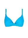 Haut de Bikini sans armatures avec coques ANTIGEL "La Chiquissima" FBB6614 - Bleu Azure 5319