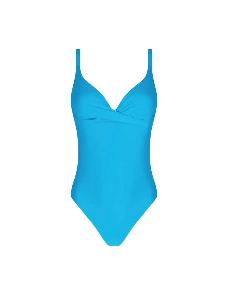 Maillot sans armatures avec coques ANTIGEL "La Chiquissima" FBB7914 - Bleu Azure 5319