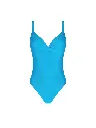 Maillot sans armatures avec coques LISE CHARMEL "La Chiquissima" FBB7914 - Bleu Azure 5319