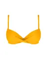 Haut de Bikini avec armatures avec coques ANTIGEL "La Chiquissima" EBB4314 - Jaune Paille 3268