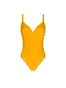 Maillot sans armatures avec coques ANTIGEL "La Chiquissima" FBB7914 - Jaune Paille 3268