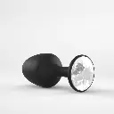 Plug anal à bille & diamant DORCEL "Geisha Plug Large" - Diamond