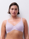 Soutien-gorge armaturé enveloppant CHANTELLE EASY FEEL "Norah" C13F10 - Mauve 027