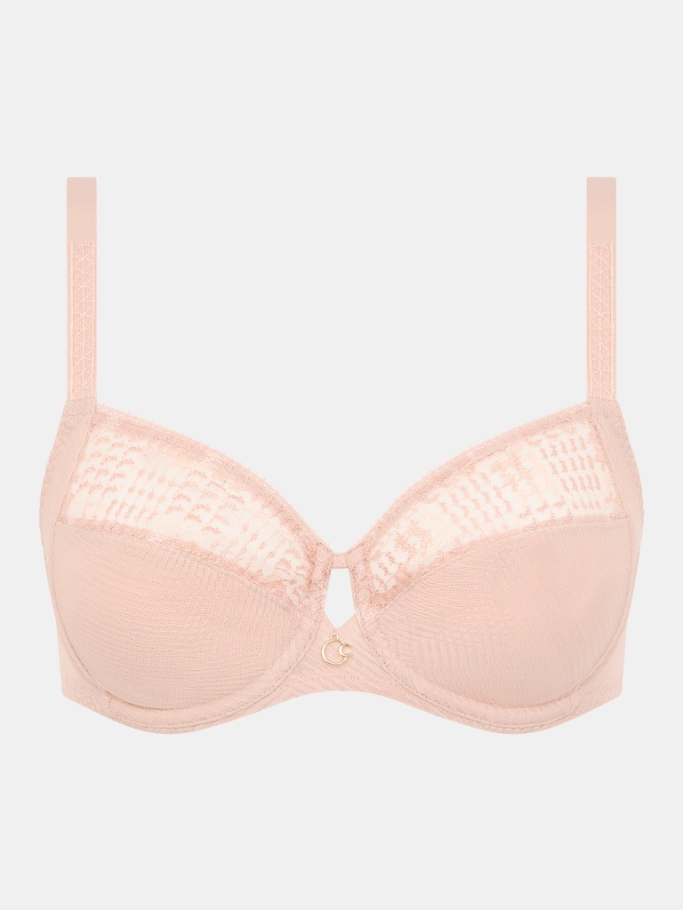 Soutien-gorge avec armatures très enveloppant CHANTELLE "Intrigue" C13WMU - Soft Pink 0RG (85, B)
