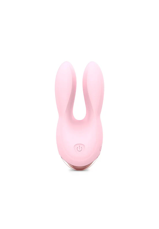 Stimulateur clitoridien et l'entrée du vagin LOVE TO LOVE "Hear Me" - Baby Pink