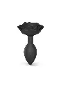 Plug anal taille L LOVE TO LOVE "Open Roses" - Noir 