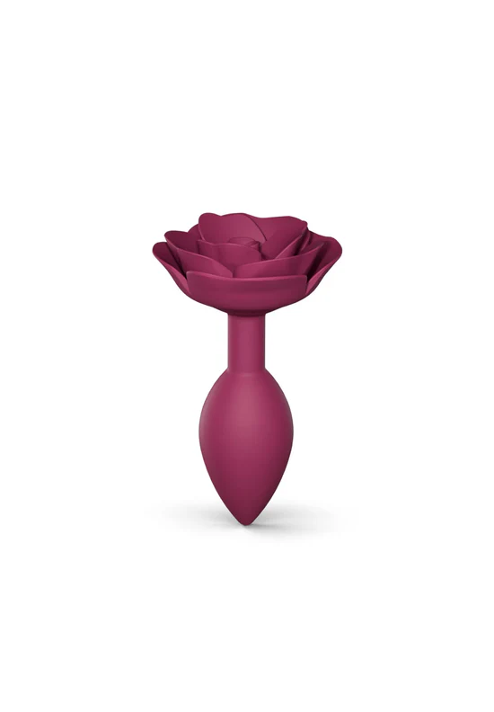 Plug anal taille M LOVE TO LOVE "Open Roses" - Plum Star