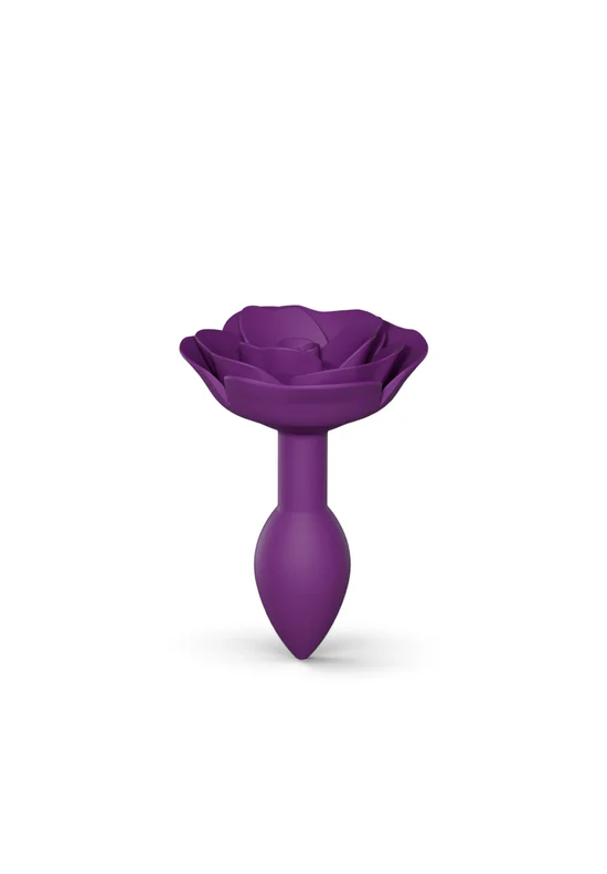 Plug anal taille S LOVE TO LOVE "Open Roses" - Purple Rain 
