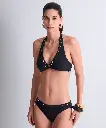 Bas de Bikini slip brésilien AUBADE "Summer Stars" 6P22 - Black BLAK