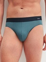 Slip homme fantaisie 94% coton CALIDA "Cotton Code Design" 21180 - Retro Blue 525
