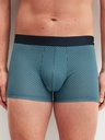 Boxer homme fantaisie 94% coton CALIDA "Cotton Code Design" 26980 - Retro Blue 525