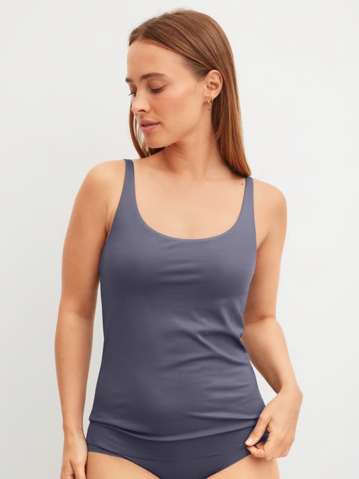 Chemisette bustier CALIDA "Natural Skin" 12439 - Gray Stone 378 (S)