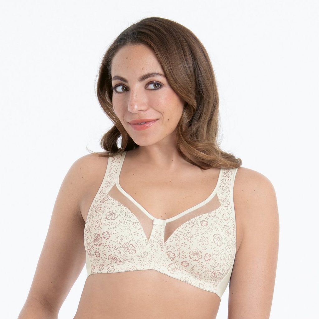 Soutien-gorge sans armatures moulé ANITA TOPCOMFORT "Clara Art" 5874 - Crystal 612