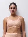 Brassière invisible avec coques et bretelles règlables CHANTELLE "SoftStretch Power" C11DQB - Leo Blush D13