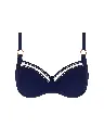 Haut de Bikini corbeille LISE CHARMEL "Cordage Précieux" ABB3594 - Cordage Navy 10360