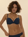 Soutien-gorge push-up avec armatures et coques SIMONE PERELE "Subtile" 19Y340 - Midnight 561