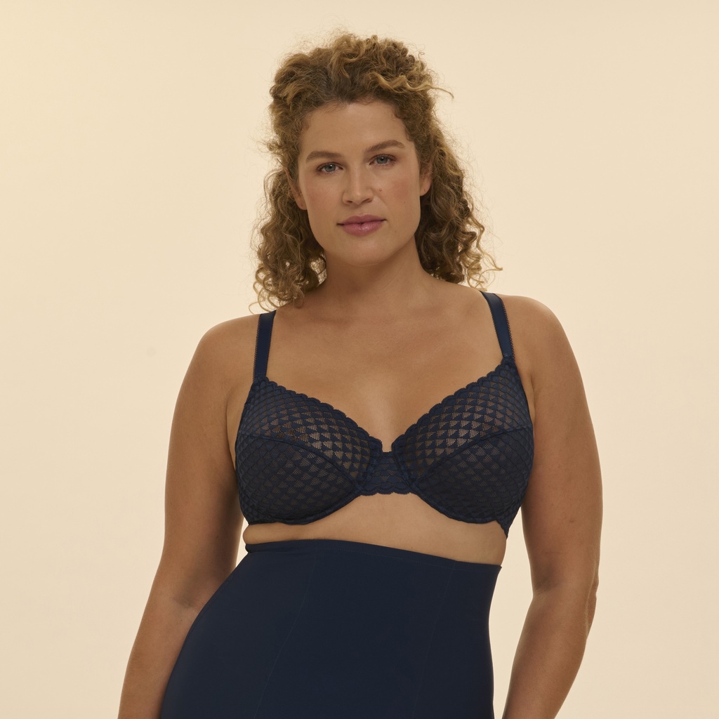 Soutien-gorge avec armatures SIMONE PERELE "Subtile" 19Y310 - Midnight 561 (85, B)