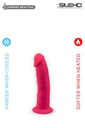 Godemichet réaliste ventouse SILEXD "Thermo Réactive Modèle 2" SD220710NB - Rose 15,4cm x 3,5cm