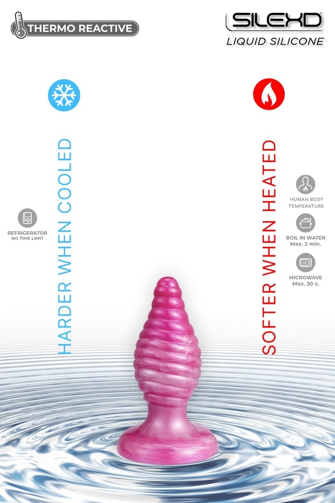 Plug ventouse silicone liquide SILEXD Premium "Liquide CHERRY M" SDP241142 