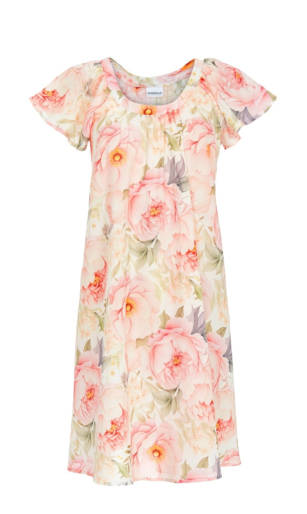 Chemise de nuit 100% coton 90cm RINGELLA "Merveilleuse Abondance de Fleurs" 6216054 - Coloré 980