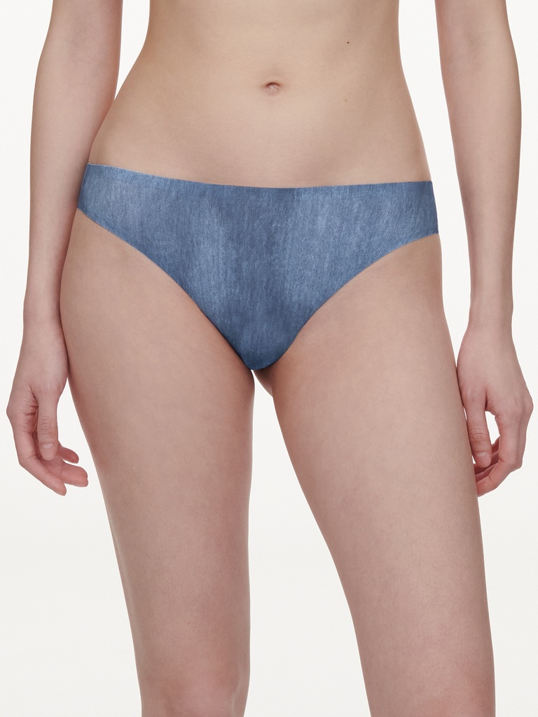 String stretch invisible CHANTELLE "SoftStretch" C11D90 - Imprimé jean bleu A21