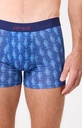 Boxer homme coton bio ARTHUR "Pacifique" MAC - Marine WALEE26