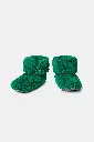 Pantoufles botte en polar WOODY 252-10-BOO-M - Vert Foncé 792