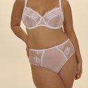 Culotte taille haute SIMONE PERELE "Intrigue" 1E2770 - Blanc 011