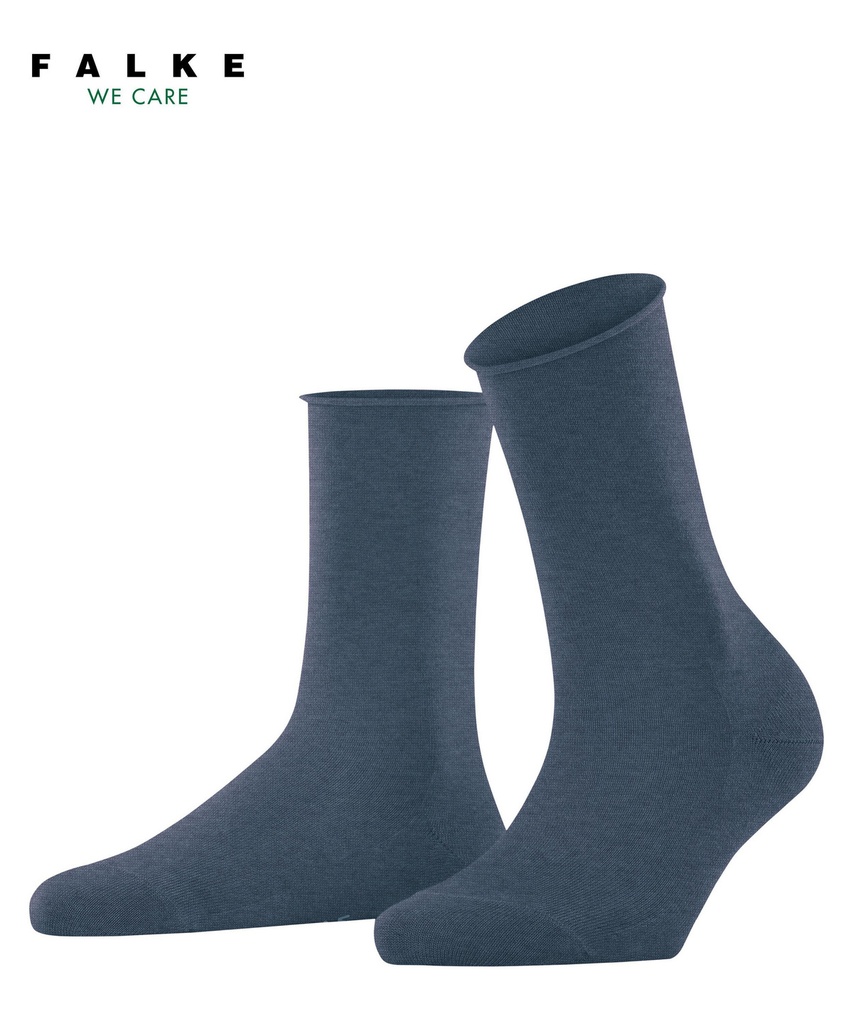 Chaussettes dame FALKE "Active Breeze" 46189 - Navy Mel 6873
