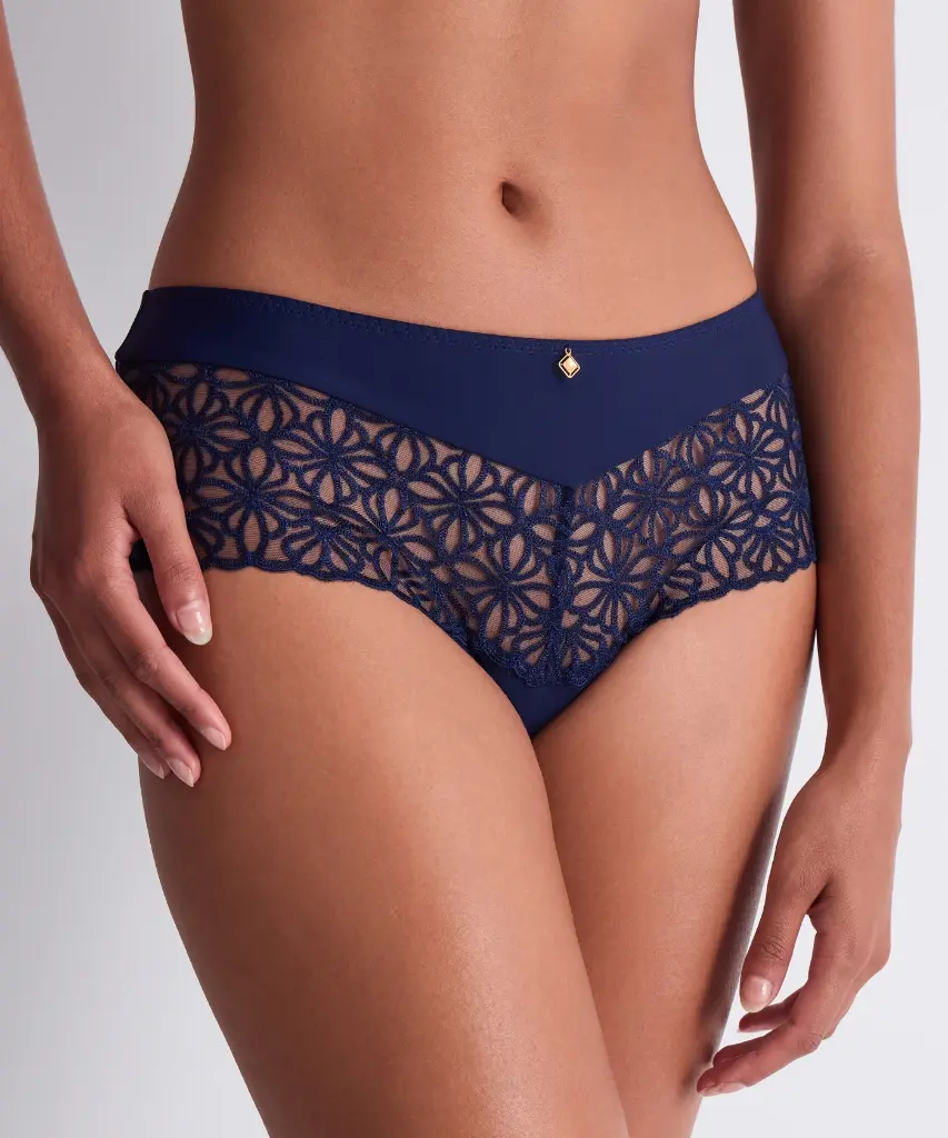 Shorty AUBADE "Secret Memories" 6F70 - Deep Blue DEBL