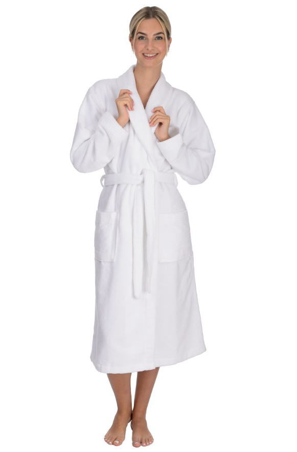 Peignoir unisex WEWO 3513 - Blanc 100