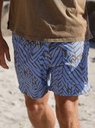 Short de bain DAVID MAN "Caicco" DM26-020 - Geometric MLT