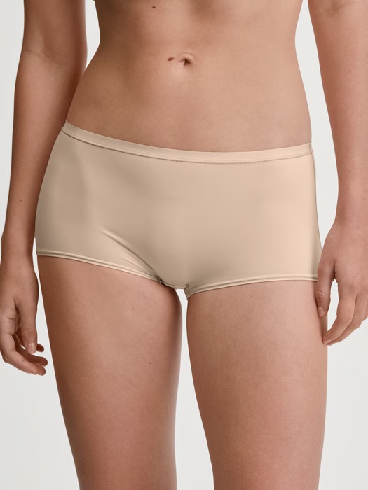 Shorty coupe classique en micro recyclé CALIDA "Sleek Skin" 24237 - Rose Teint 160 (XS)