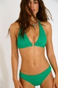Haut de Bikini triangle BANANA MOON "Lifo Santaya" - Vert JYB37