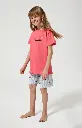 Pyjama short enfant ARTHUR "Le Grand Prix du Sommeil" BTG - Bleu FORMULE26